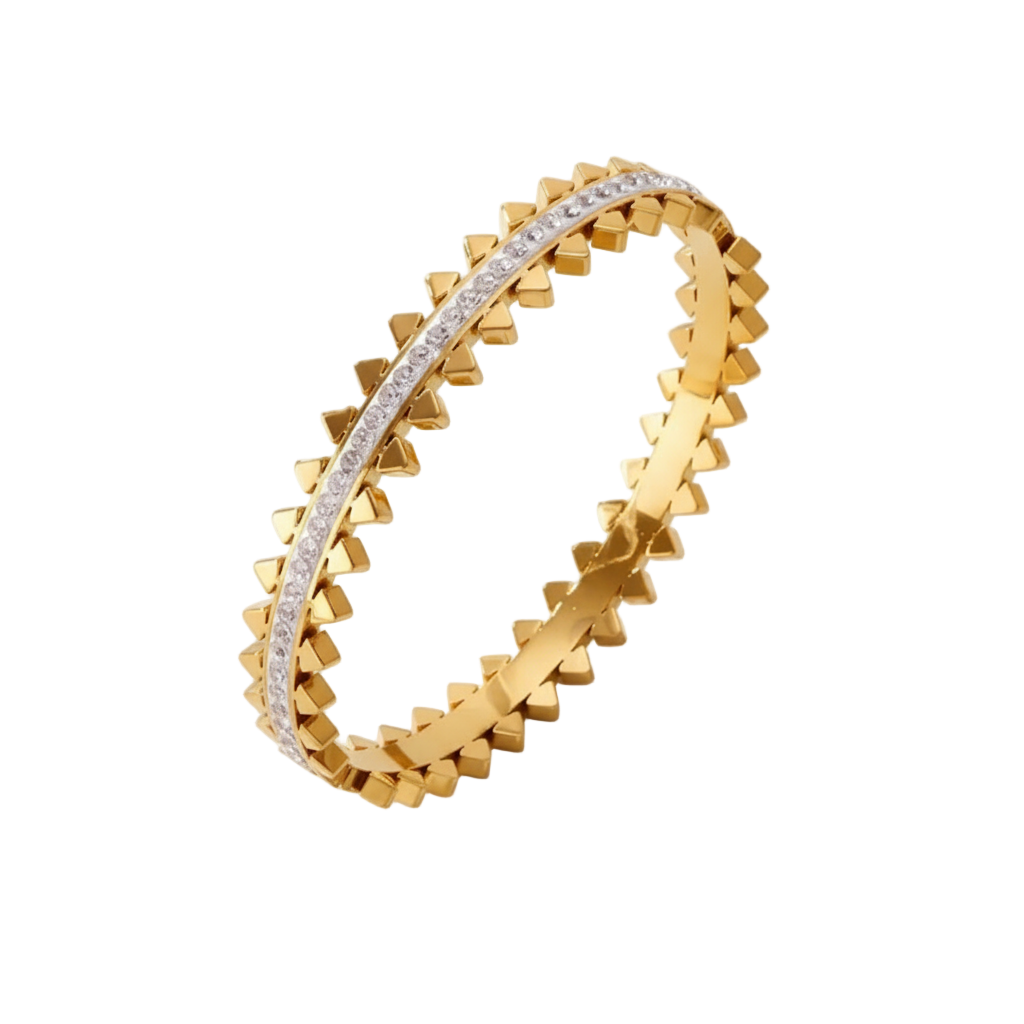 The ZARAHÉ Apex Pavé Bangle