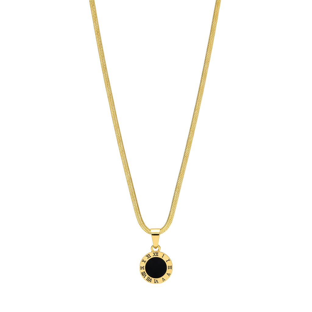 ZARAHÉ Noir Roman Necklace