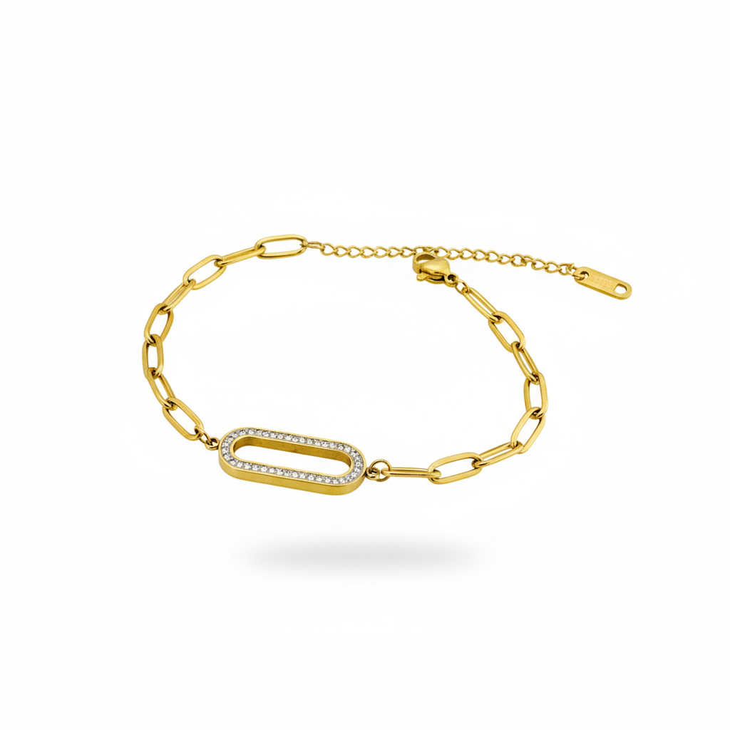 ✨ ZARAHÉ Oval Link Elegance Bracelet