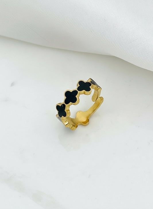 ZARAHÉ Trèfle d’Or Ring