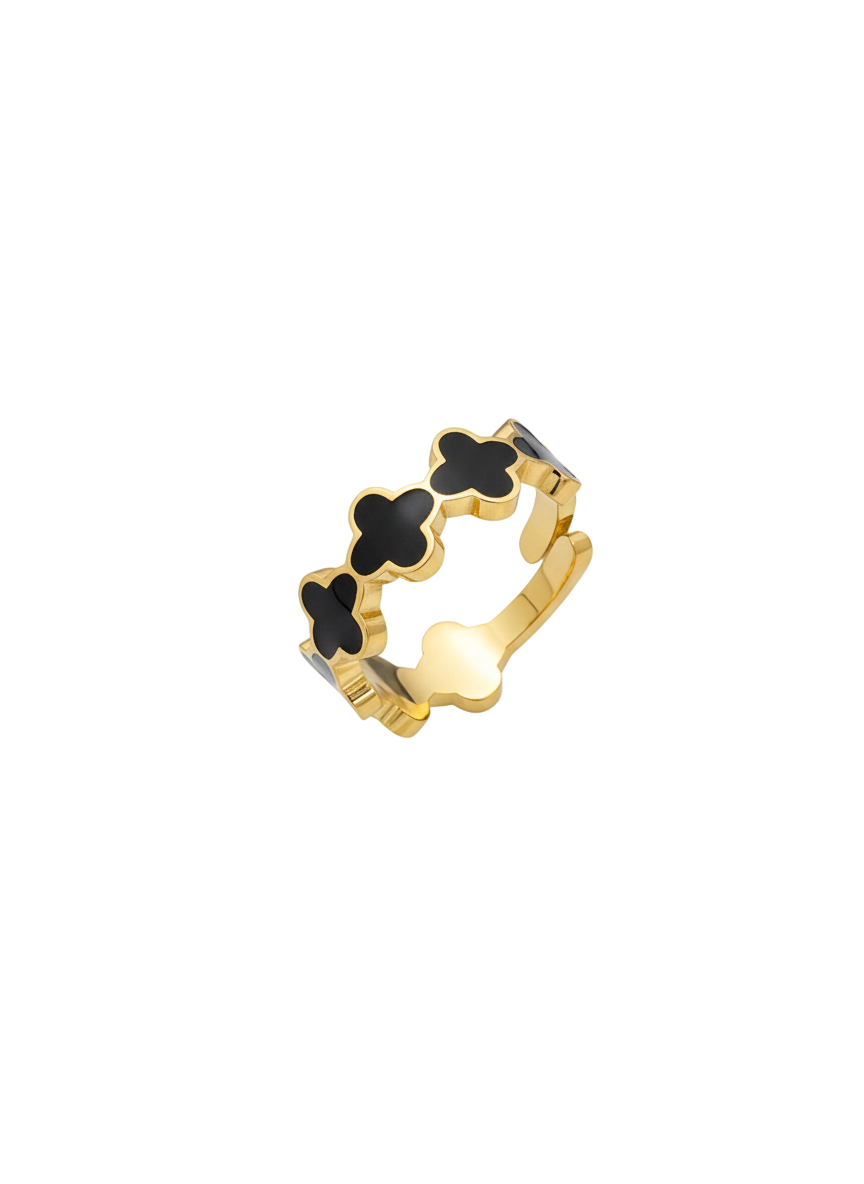 ZARAHÉ Trèfle d’Or Ring