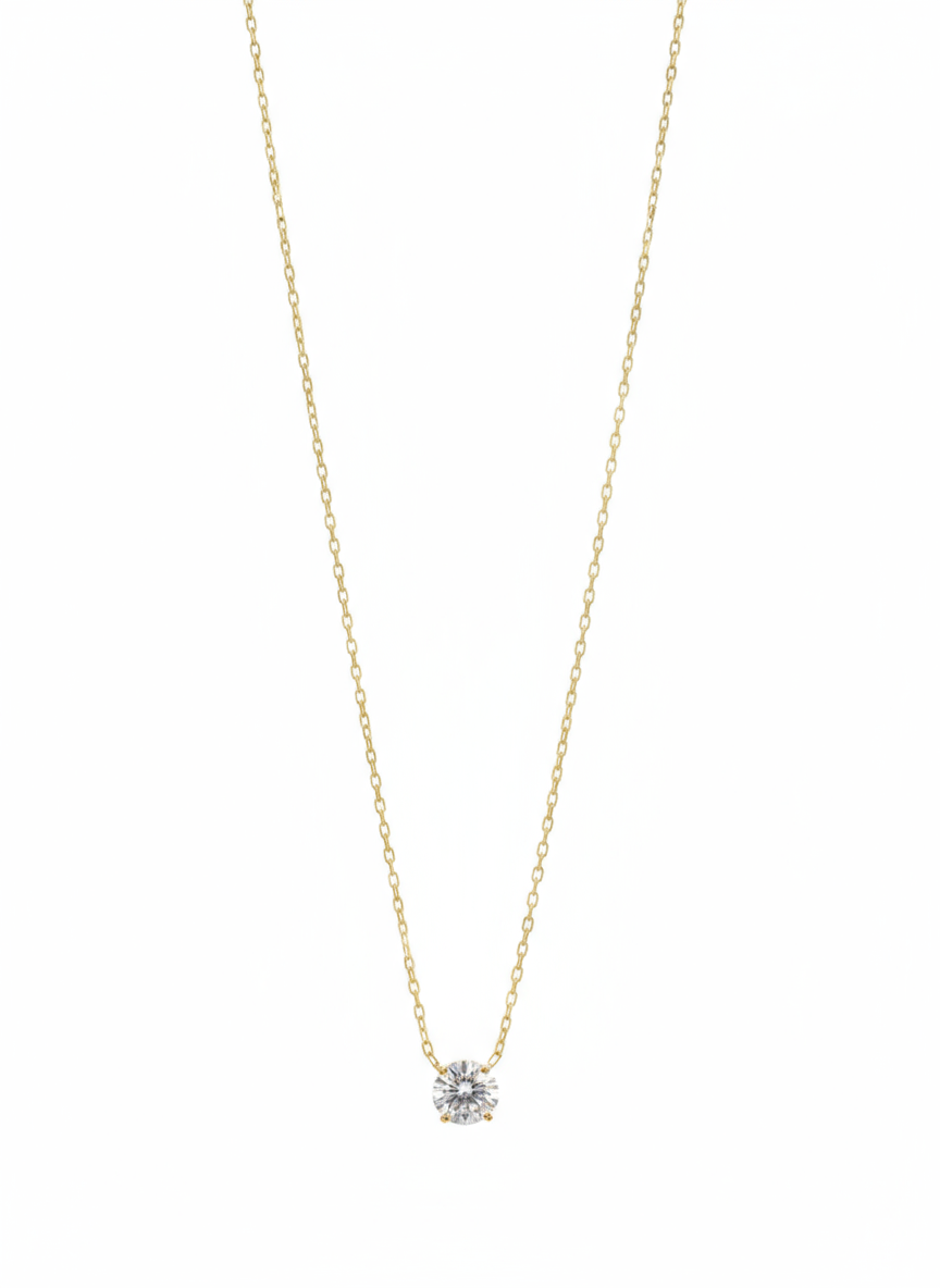 ZARAHÉ Solitaire Radiance Necklace